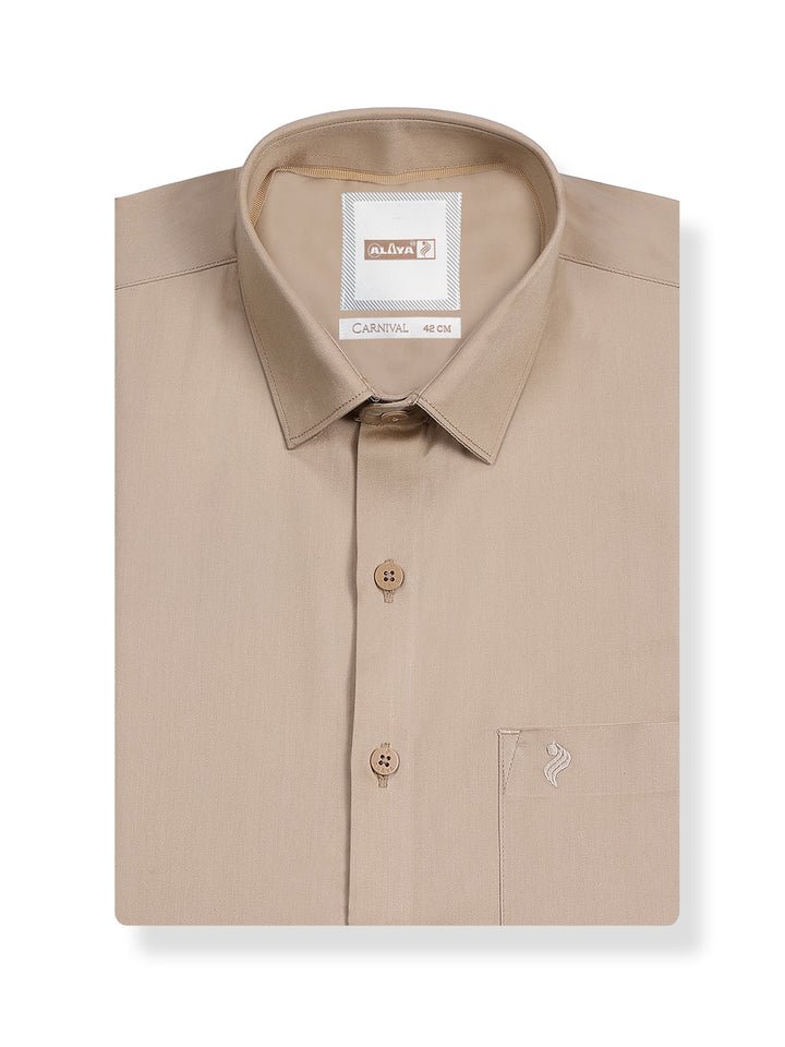 brown colour shirt