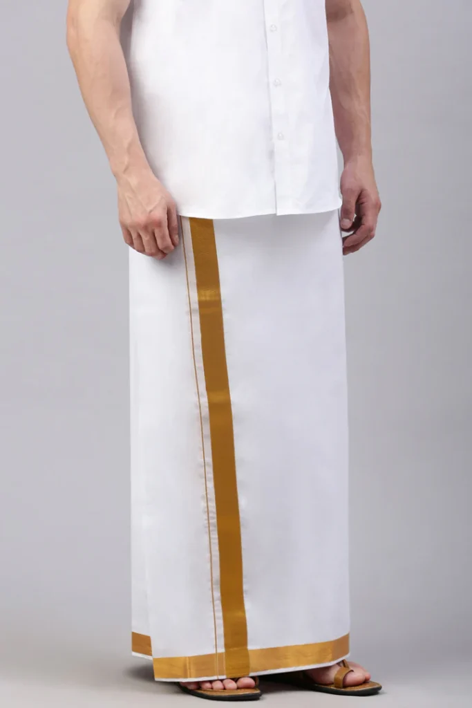 big border dhoti