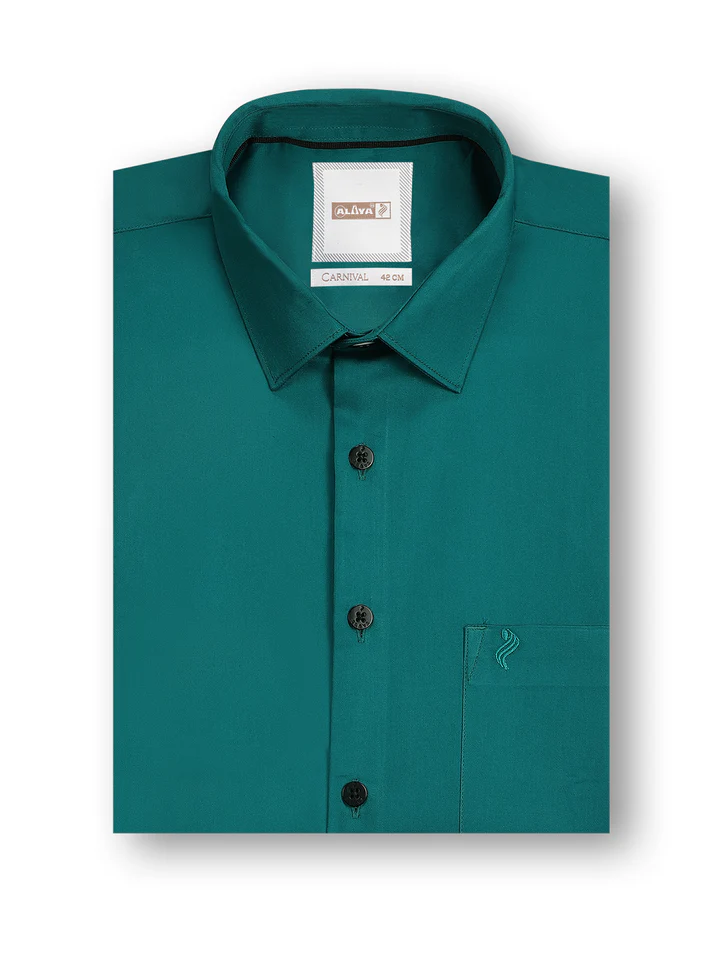 green colour shirt