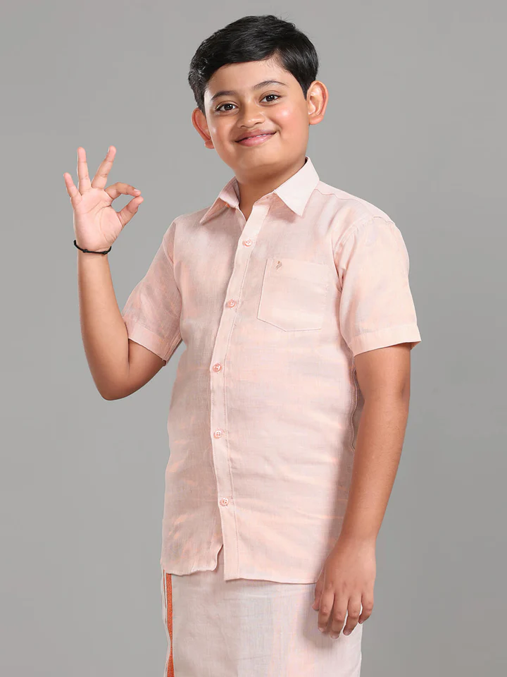 Veera Soora Kids Dhoti and Shirt