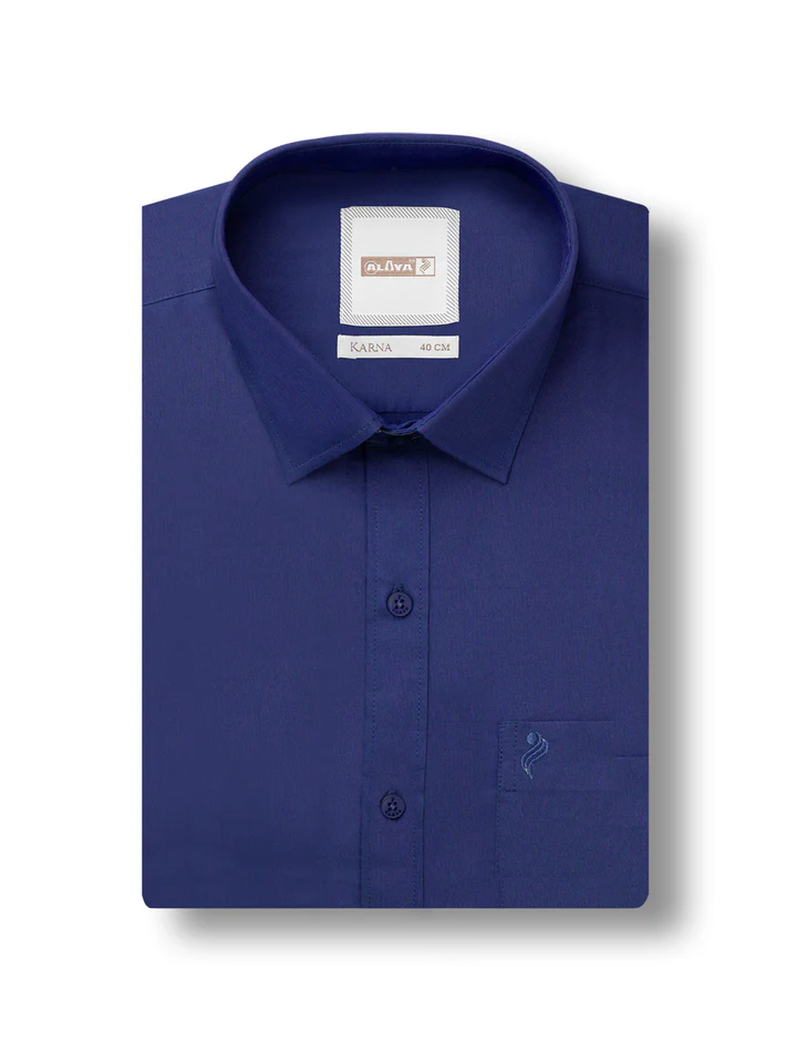 navy blue colour shirt