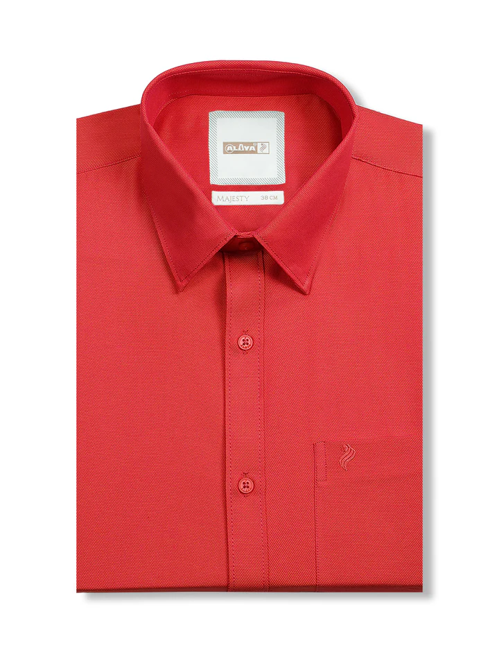 red colour shirt